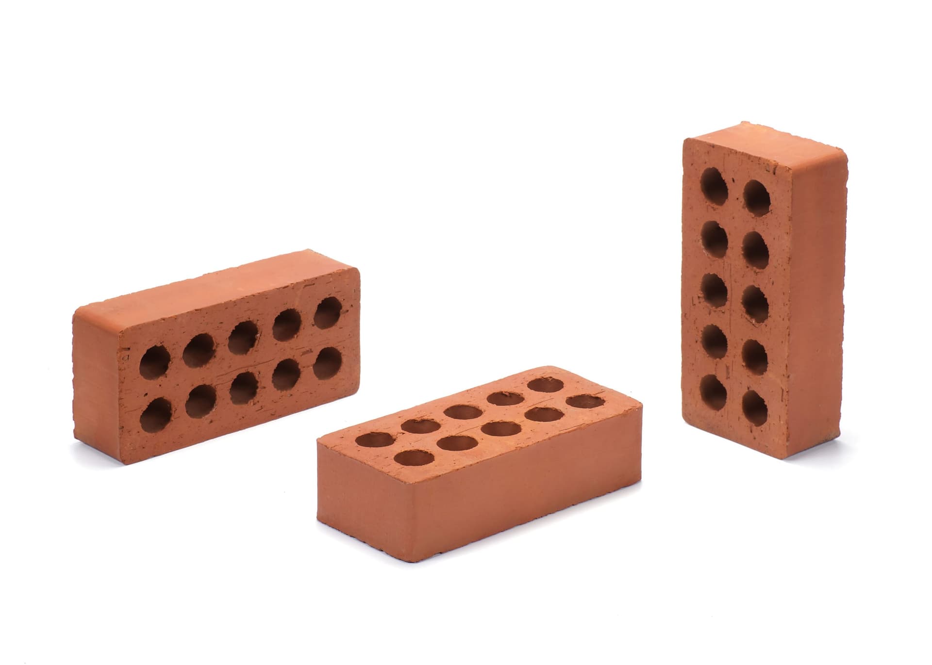 10-Hole Pressed Bricks — view 1